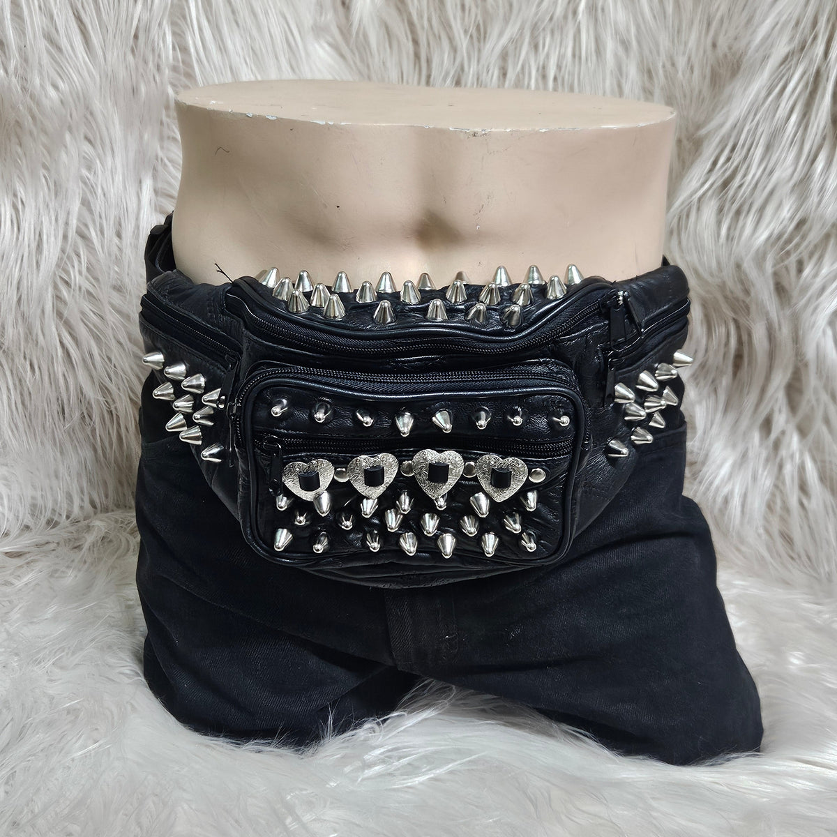 STUDDED FANNY PACK