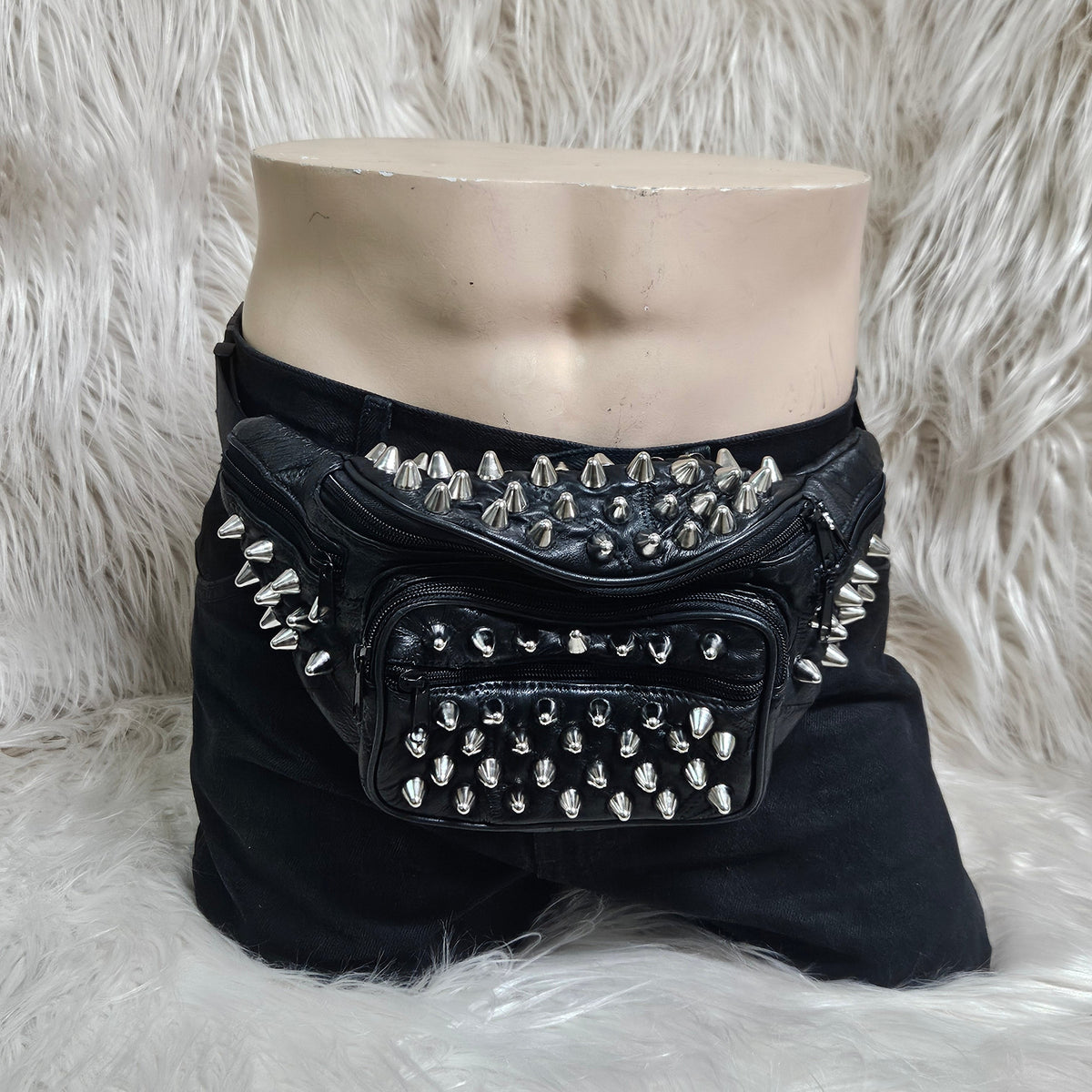 STUDDED FANNY PACK
