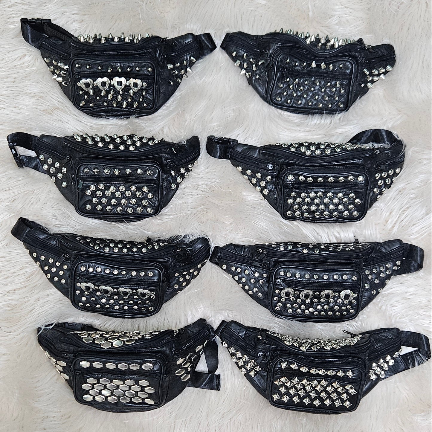 STUDDED FANNY PACK