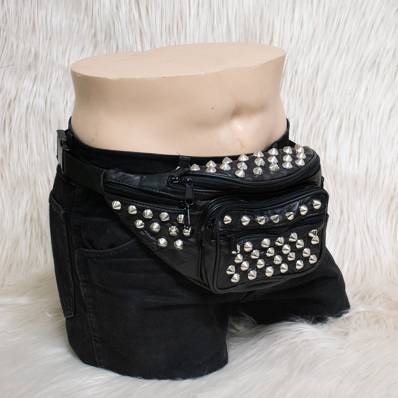 CONE STUD FANNY PACK