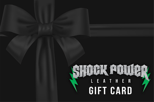 SHOCK POWER LEATHER GIFT CARD
