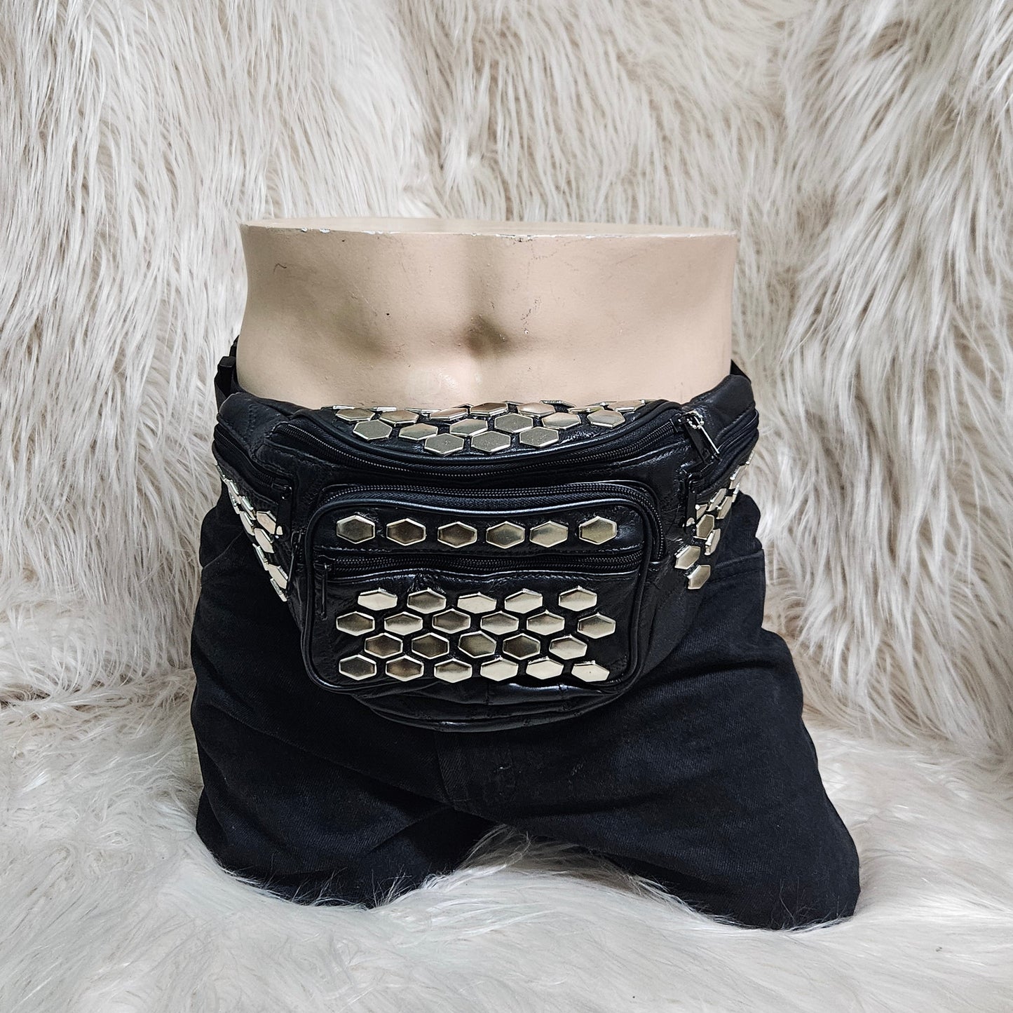 STUDDED FANNY PACK